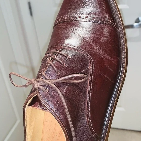 Alfani Leather Oxford Shoe. - Picture 12 of 13